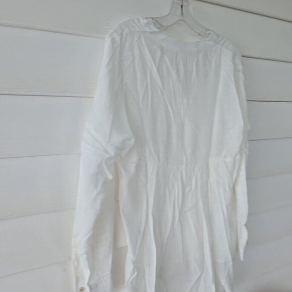AlvaQ WOMEN’S WHITE LONG SLEEVE TOP SIZE Small - Picture 9 of 11